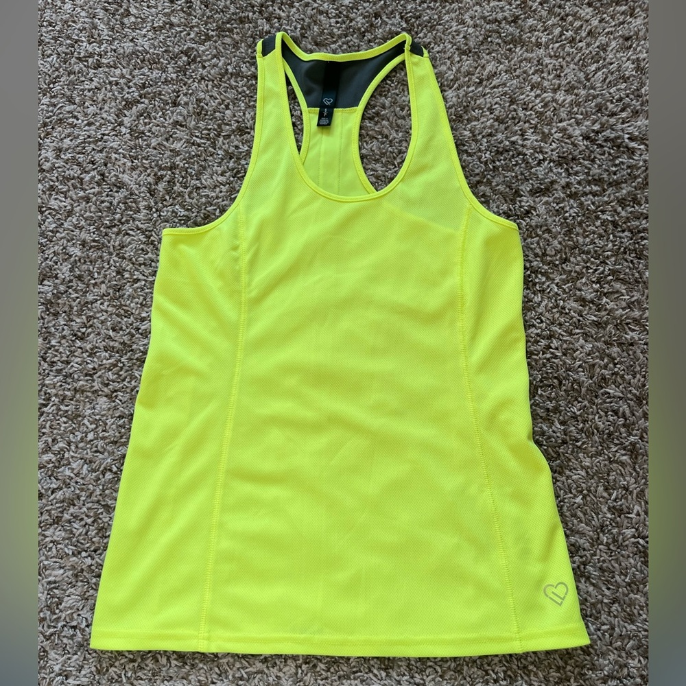 Women's Yellow High Visibility Tank Top